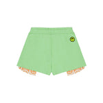 Barrow Kids Shorts Verdi con Stampa per Bambine
