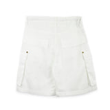 Yes London Bermuda Denim Bianco per Bambini