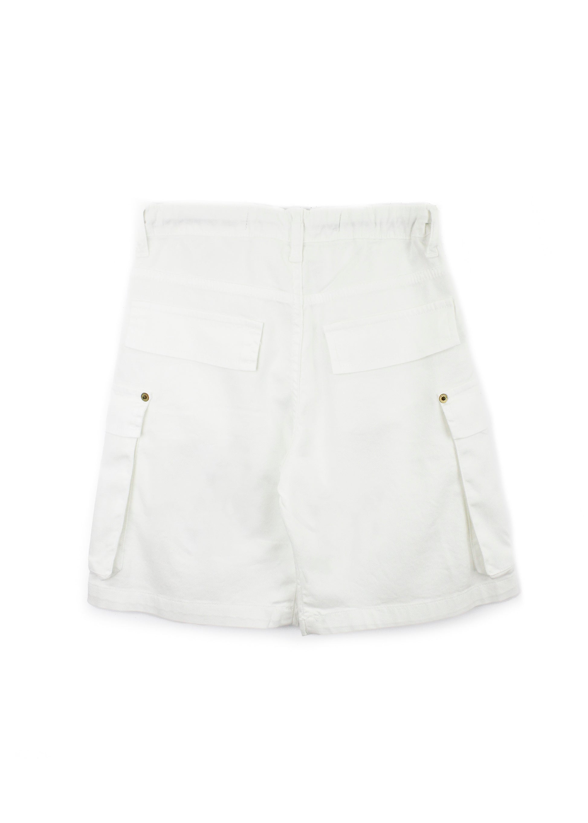 Yes London Bermuda Denim Bianco per Bambini