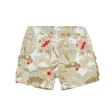 Diesel Kids Short Sabbia con Fantasia e Tasconi per Neonati