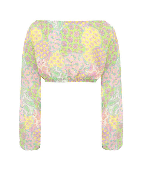 4Giveness Kids Top in Mussola Fantasia Cashemir Pastel per Bambine