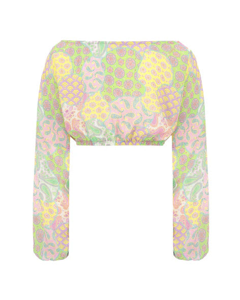4Giveness Kids Top in Mussola Fantasia Cashemir Pastel per Bambine