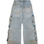 Diesel Kids Pantaloni Cargo Dusty Effect per Bambini