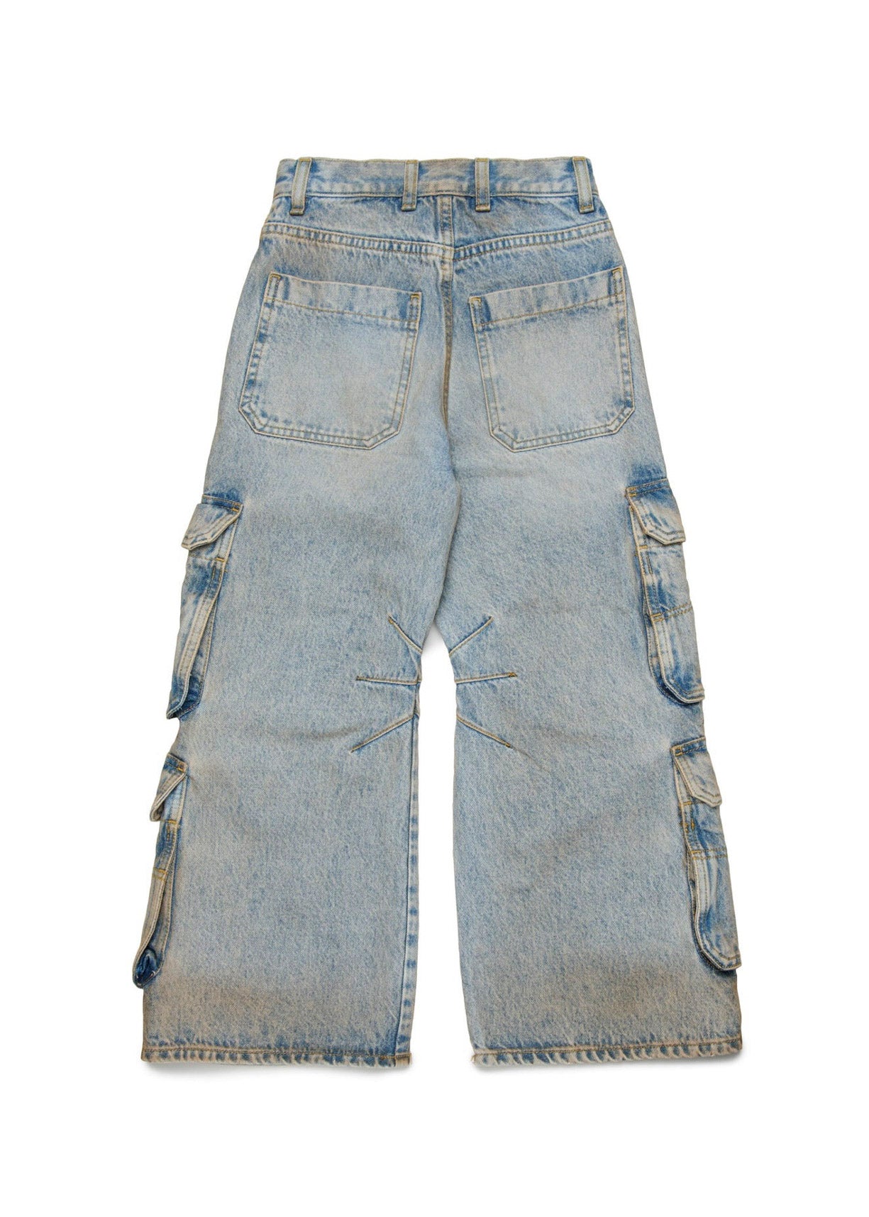 Diesel Kids Pantaloni Cargo Dusty Effect per Bambini