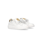 Elisabetta Franchi La Mia Bambina Sneakers Bianca/Oro per Bambine