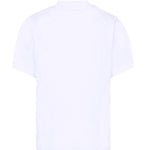 Dsquared2 Kids T-shirt Bianca Monocolore con Logo in Rilievo per Bambini