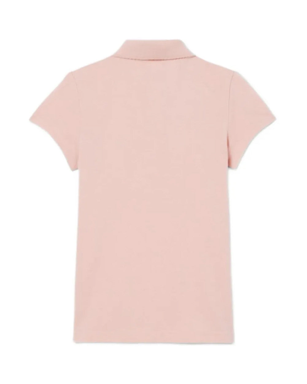 Lacoste Kids Polo Rosa con Logo per Bambine