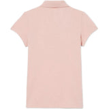 Lacoste Kids Polo Rosa con Logo per Bambine