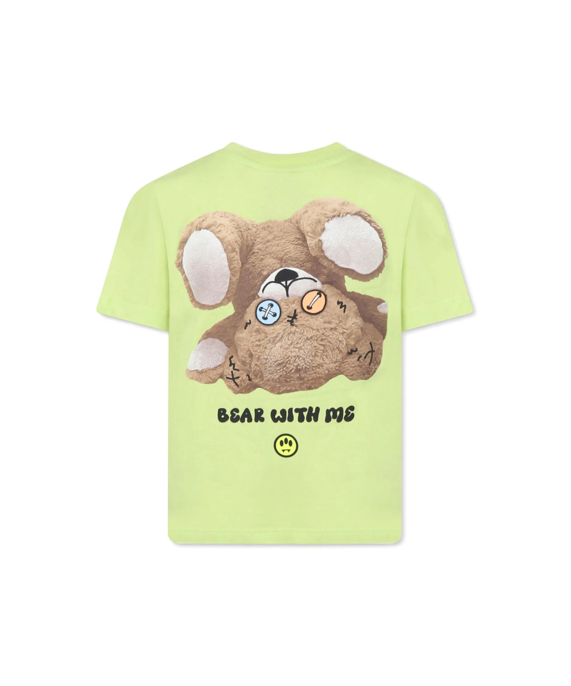 Barrow Kids T-shirt Lime con Stampa Retro per Bambini (retro)