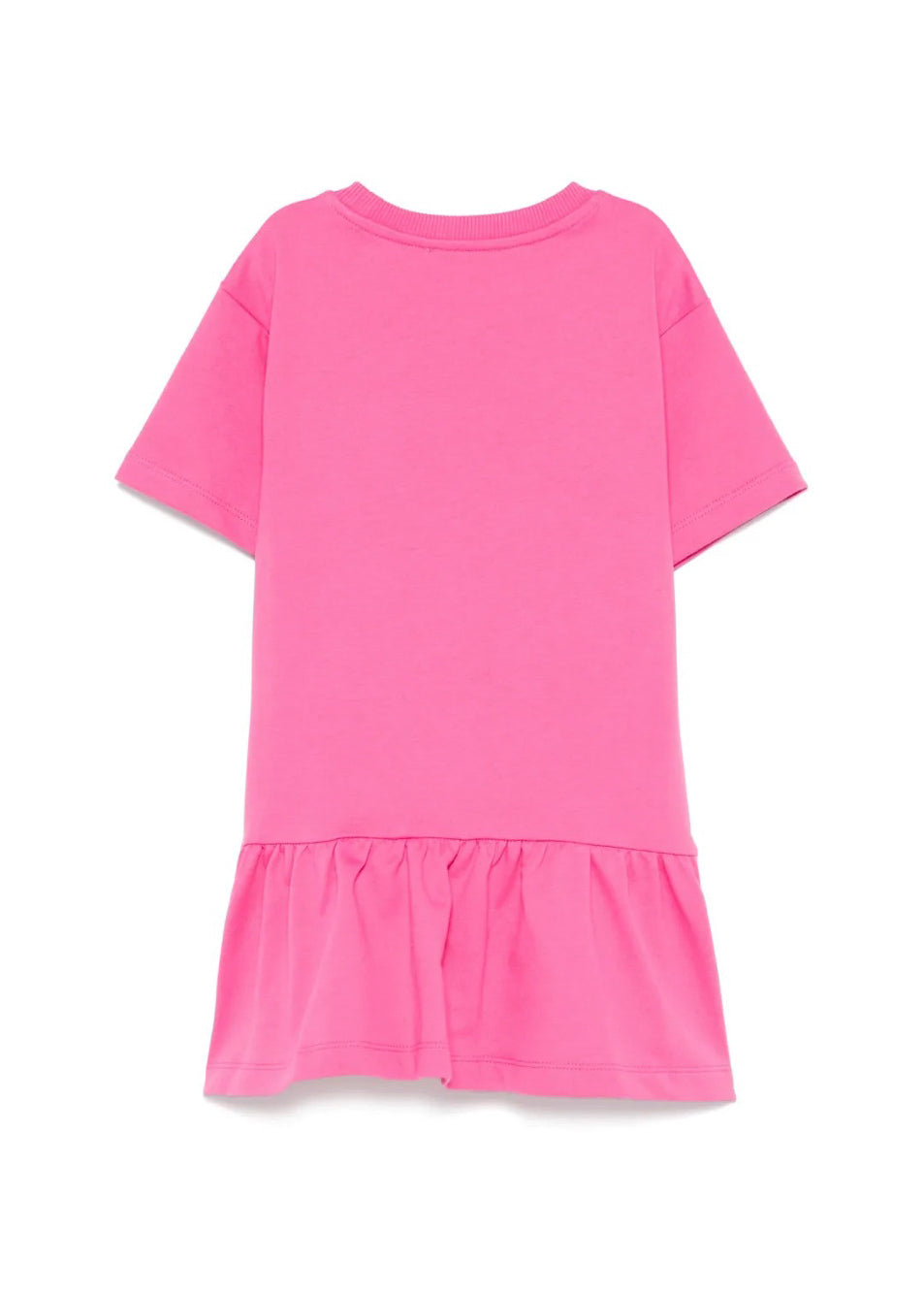 Moschino Kids Abito Fucsia con Stampa Toy per Bambine