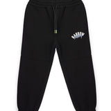 Barrow Kids Pantalone di Tuta Nero Unisex con Logo per Bambini