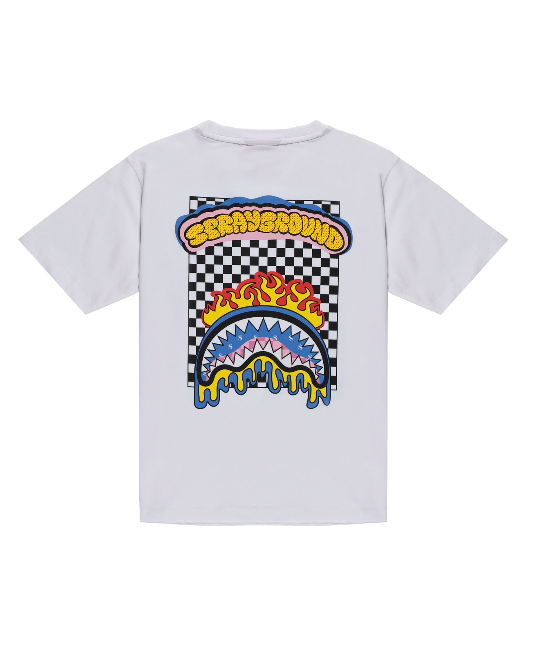 Sprayground Kids T-shirt Bianca con Stampa per Bambini