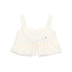 Elisabetta Franchi La Mia Bambina Top Limone per Bambine