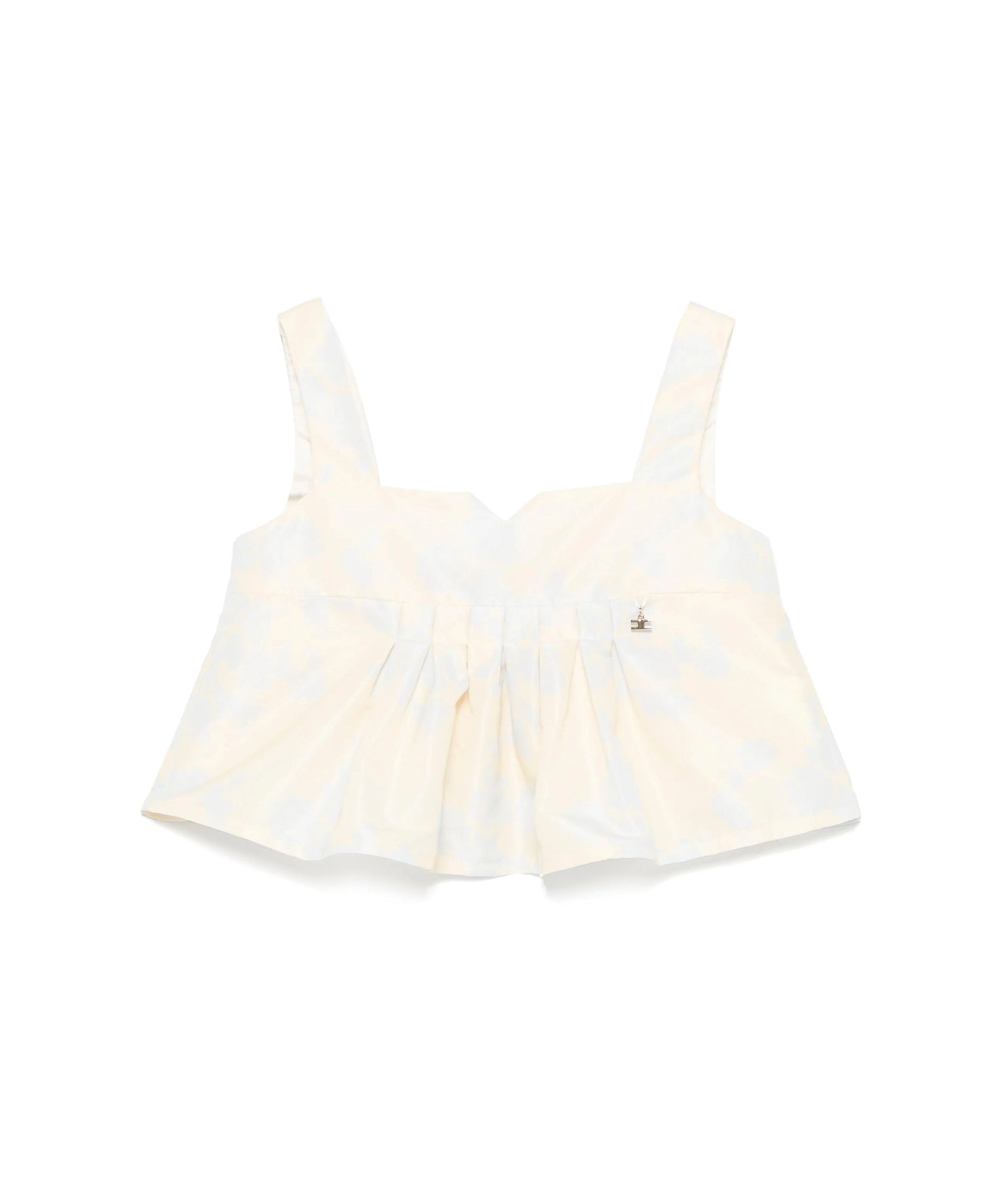 Elisabetta Franchi La Mia Bambina Top Limone per Bambine