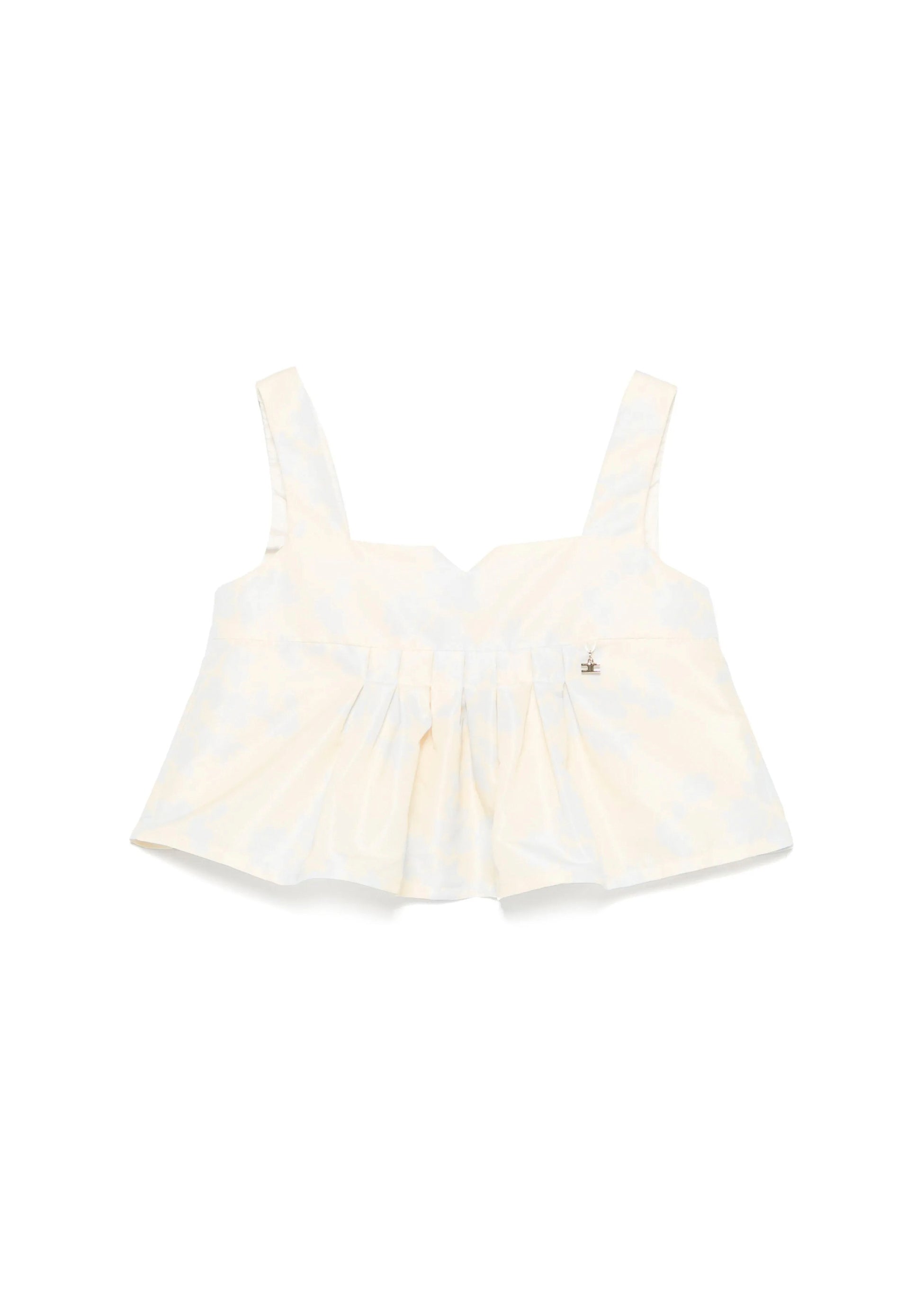 Elisabetta Franchi La Mia Bambina Top Limone per Bambine