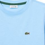 Lacoste Kids T-Shirt Celeste con Logo Unisex