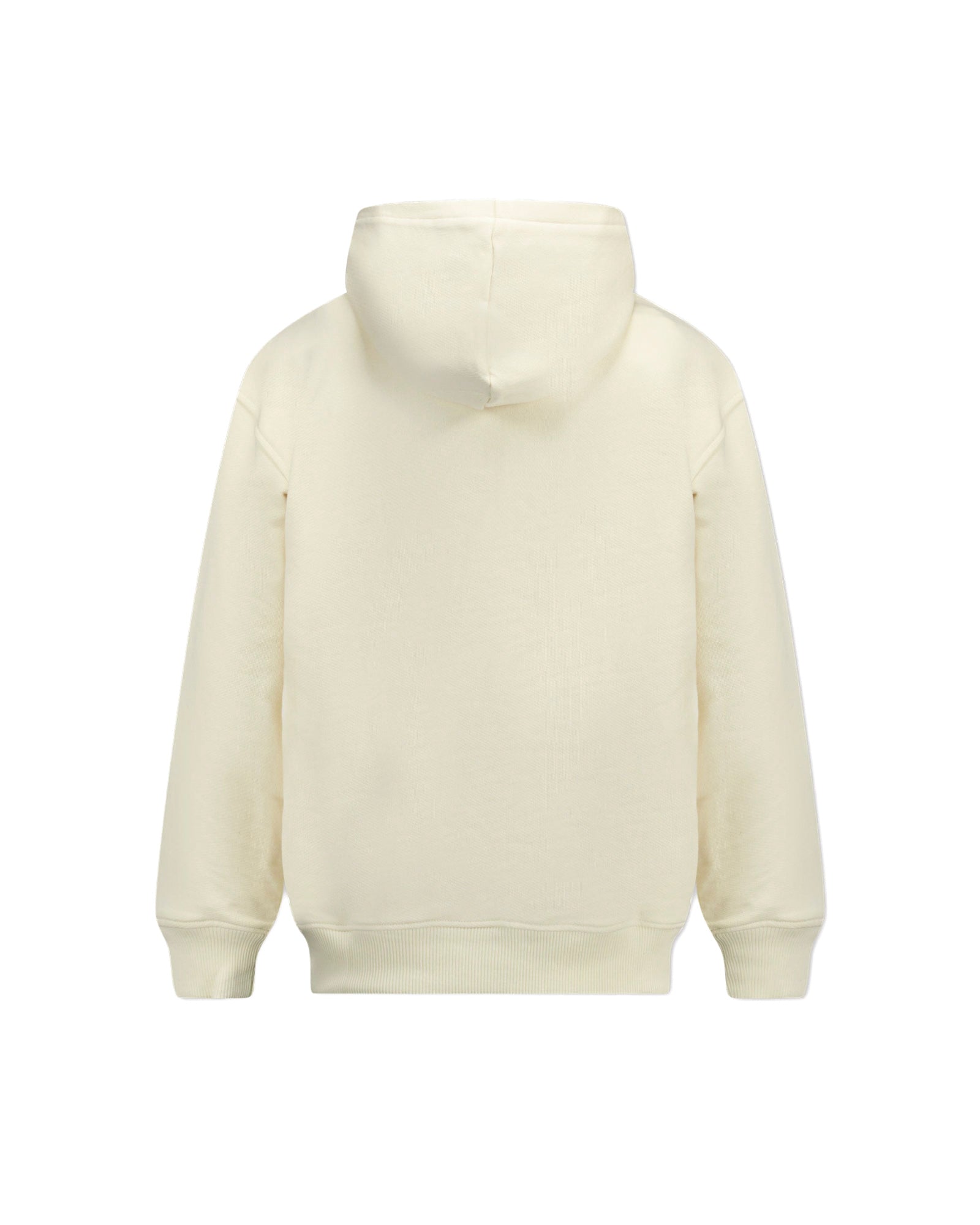 Moschino Kids Felpa con Cappuccio Avorio con Stampa per Bambini