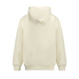 Moschino Kids Felpa con Cappuccio Avorio con Stampa per Bambini