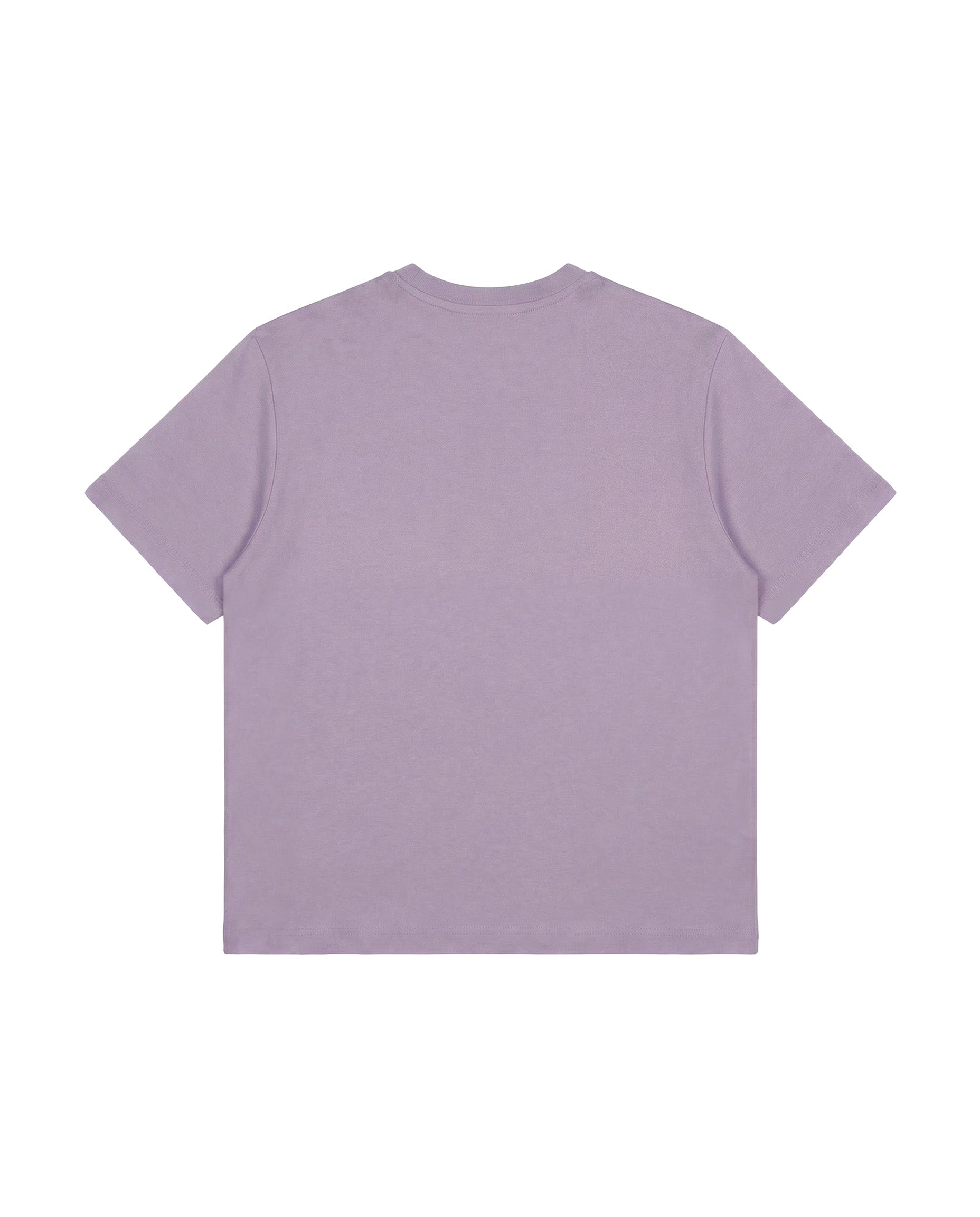  Elisabetta Franchi La Mia Bambina T-shirt Lilla con Logo Effetto Metallico Oro per Bambine