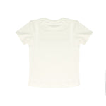 Patrizia Pepe Kids T-Shirt Bianco con Strass Nero per Bambine