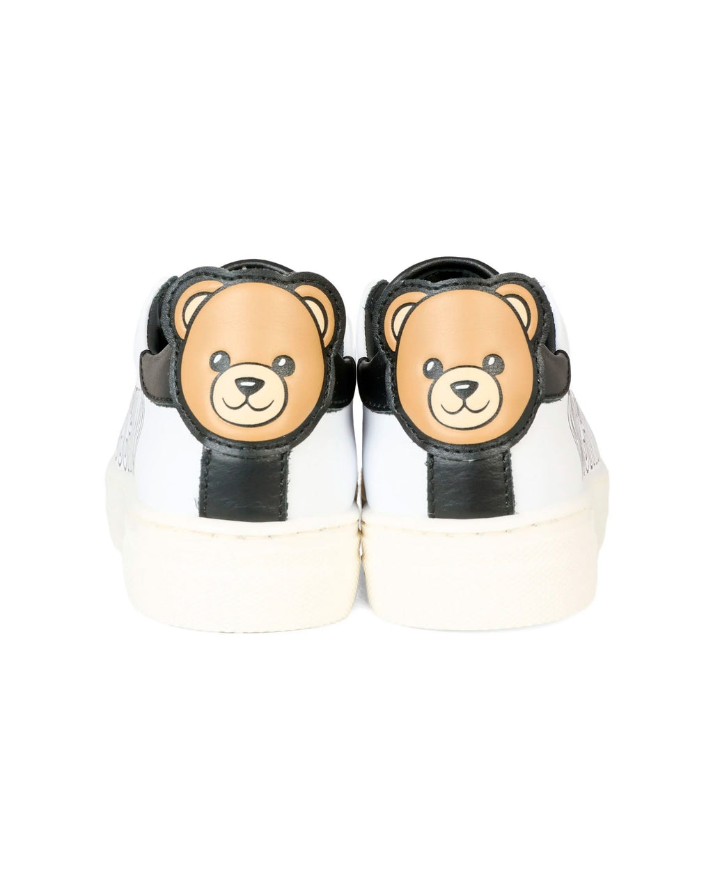 Moschino Kids Sneakers con Logo Teddy e Scritta Laterale per Bambini