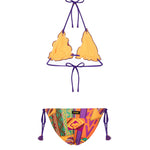 F**K Kids Costume a Triangolo Fantasia per Bambine