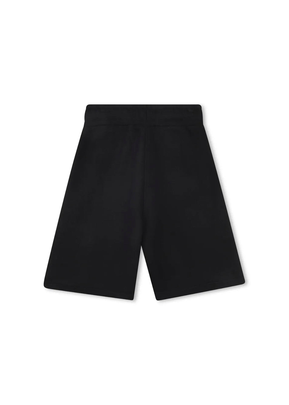 Boss Kids Bermuda Nero con Micro Logo per Bambini (retro)