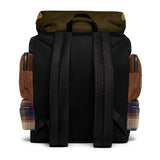 Dsquared2 Kids Zaino Blu e Multicolor con Patch per Bambini