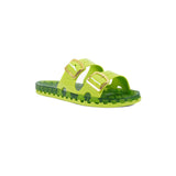 Sensi Kids Flamingo Lime Double Band Sandal for Girls