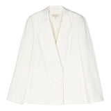 Twinset Kids Giacca Blazer Bianca (fronte)