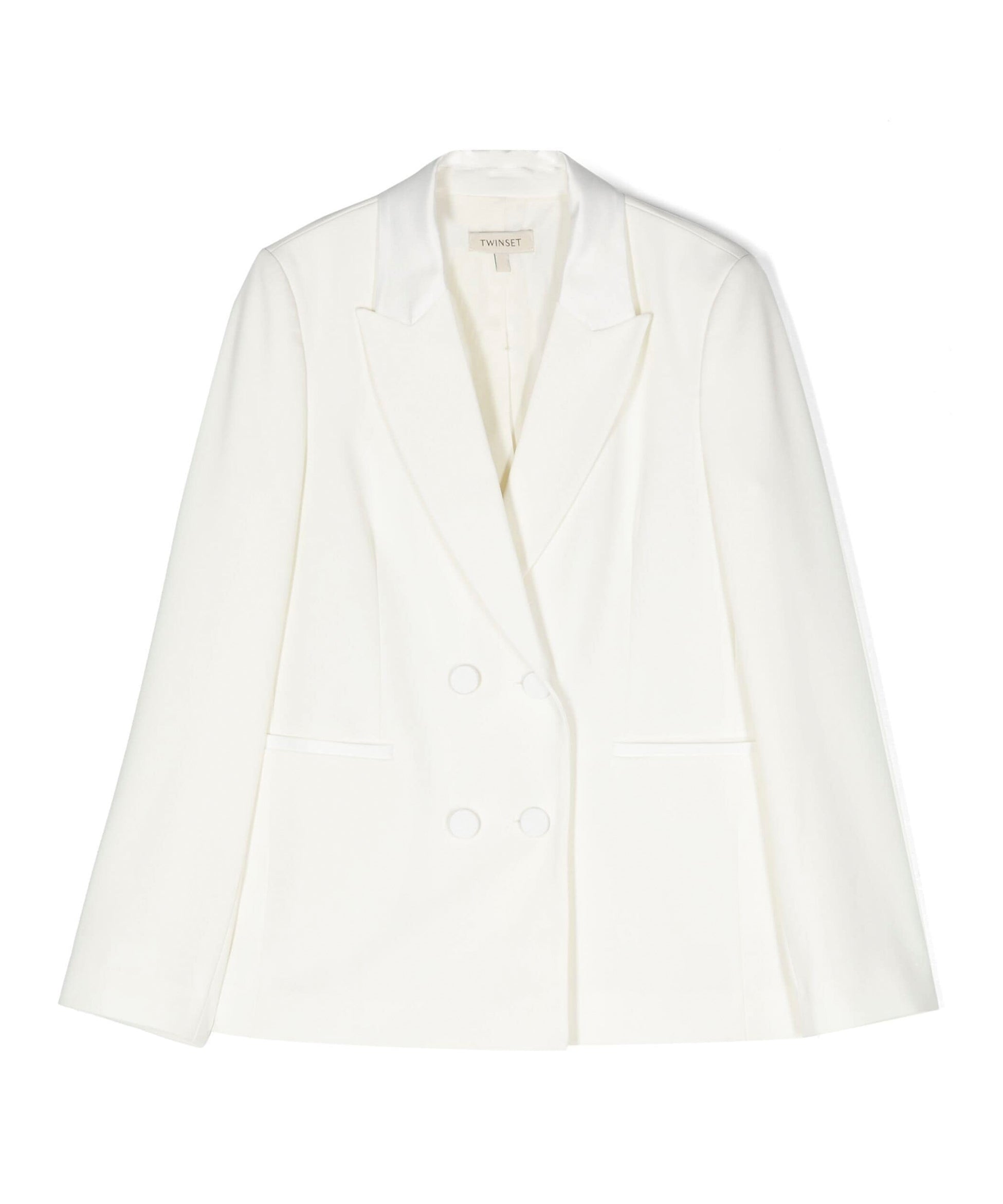 Twinset Kids Giacca Blazer Bianca (fronte)
