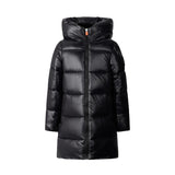 Save The Duck Kids Cappotto Imbottito Nero per Bambine
