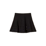 Twinset Kids Gonna Nero Plissettata per Bambine