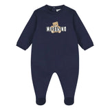Moschino Kids Tutina con Stampa Logo Teddy Bear per Neonati