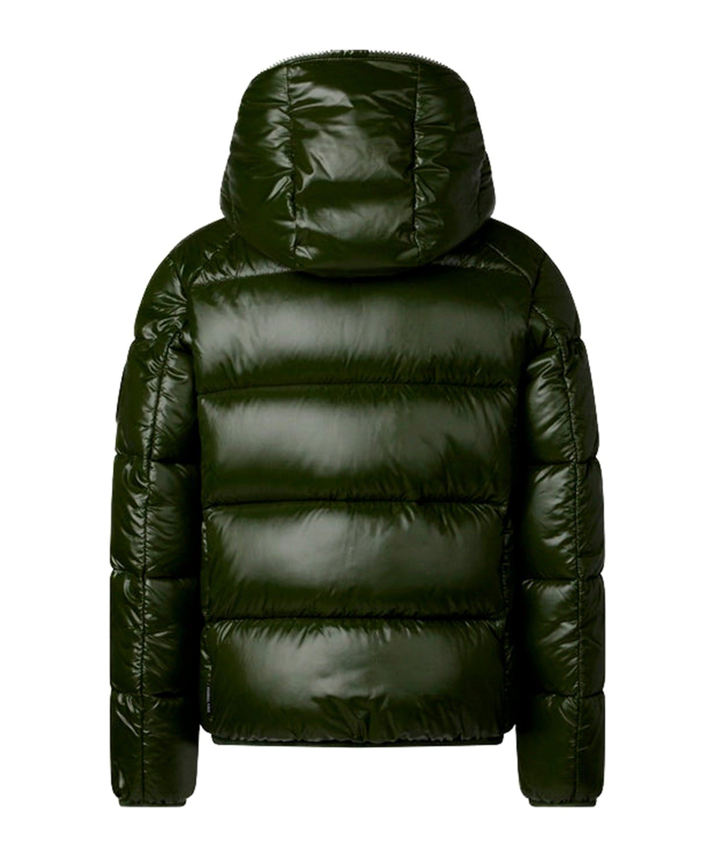 Save the Duck Piumino Verde ARTIE per Bambini (retro)