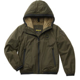 Blauer Kids Giubbino a Vento Verde Cedric per Bambini