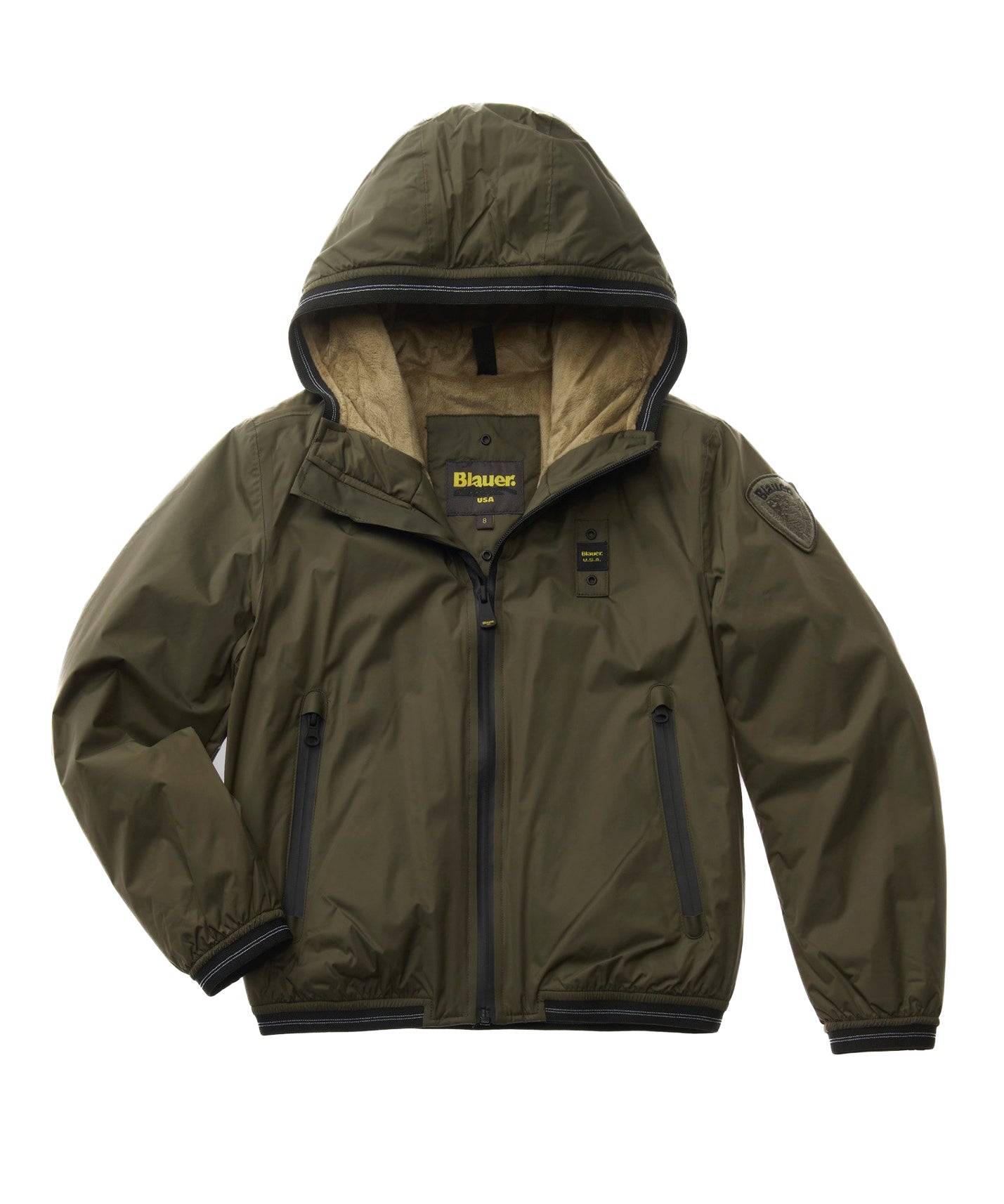 Blauer Kids Giubbino a Vento Verde Cedric per Bambini