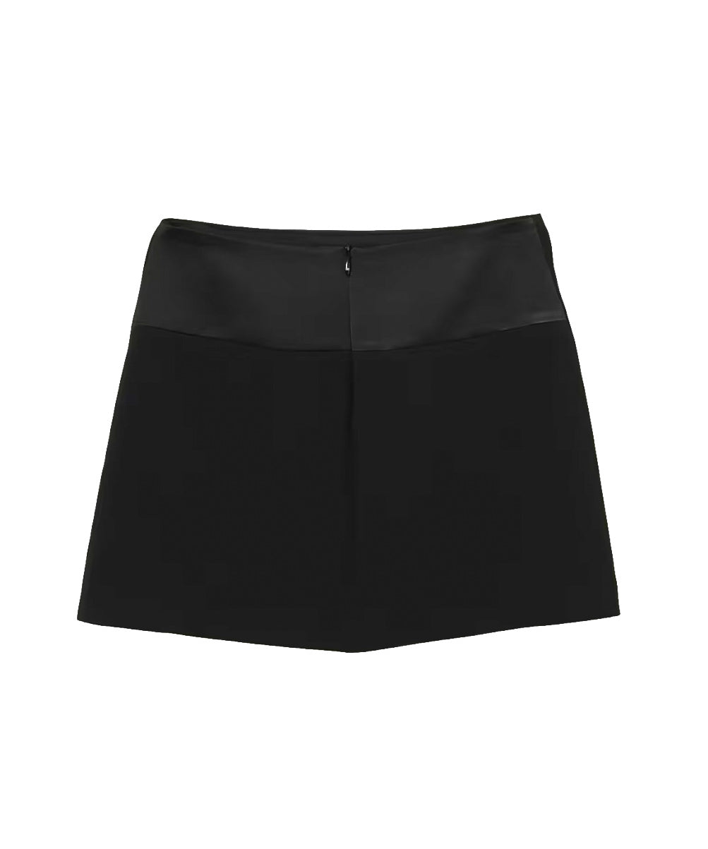 Elisabetta Franchi La Mia Bambina Gonna Nera con Tascone per Bambine