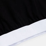 Iceberg Kids T-Shirt Nera Crop per bambine