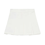 Max & Co Gonna Plisettata Bianca con Pailletes per Bambine