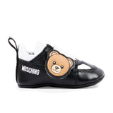Moschino Kids Sneakers Nero e Bianco con Teddy Unisex