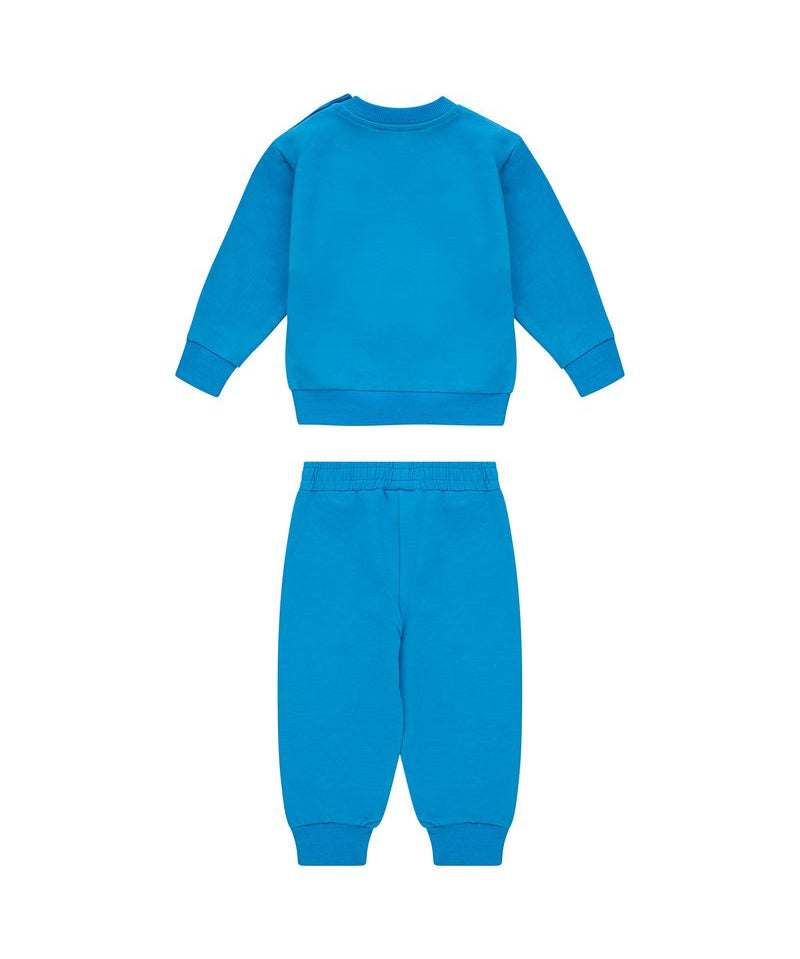 Iceberg Kids Completo Azzurro con Logo per Neonati
