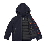 Suns Kids Giubbino Blu Navy con Cappuccio per Bambini
