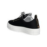 Elisabetta Franchi My Little Girl Black Sneakers with Logo for Girls