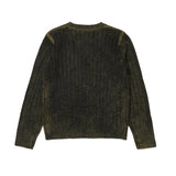 Diesel Kids Maglione Verde con Logo Oval D per Bambini (retro)