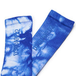 Dsquared2 Kids Calzini Blu con Fantasia Tie Dye
