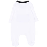BOSS Kids Set Nascita 3 Pezzi Bianco con Tutina, Cappellino e Bavaglino con Logo per Neonati