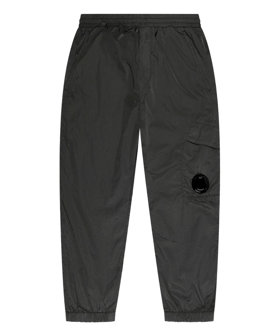 C.P. Company Kids Pantaloni Cargo Lens Neri per Bambini