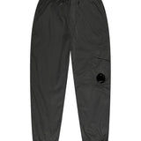 C.P. Company Kids Pantaloni Cargo Lens Neri per Bambini