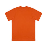 Dsquared2 Kids T-Shirt Arancione in Cotone con Foglia d'Acero e Logo per Bambini